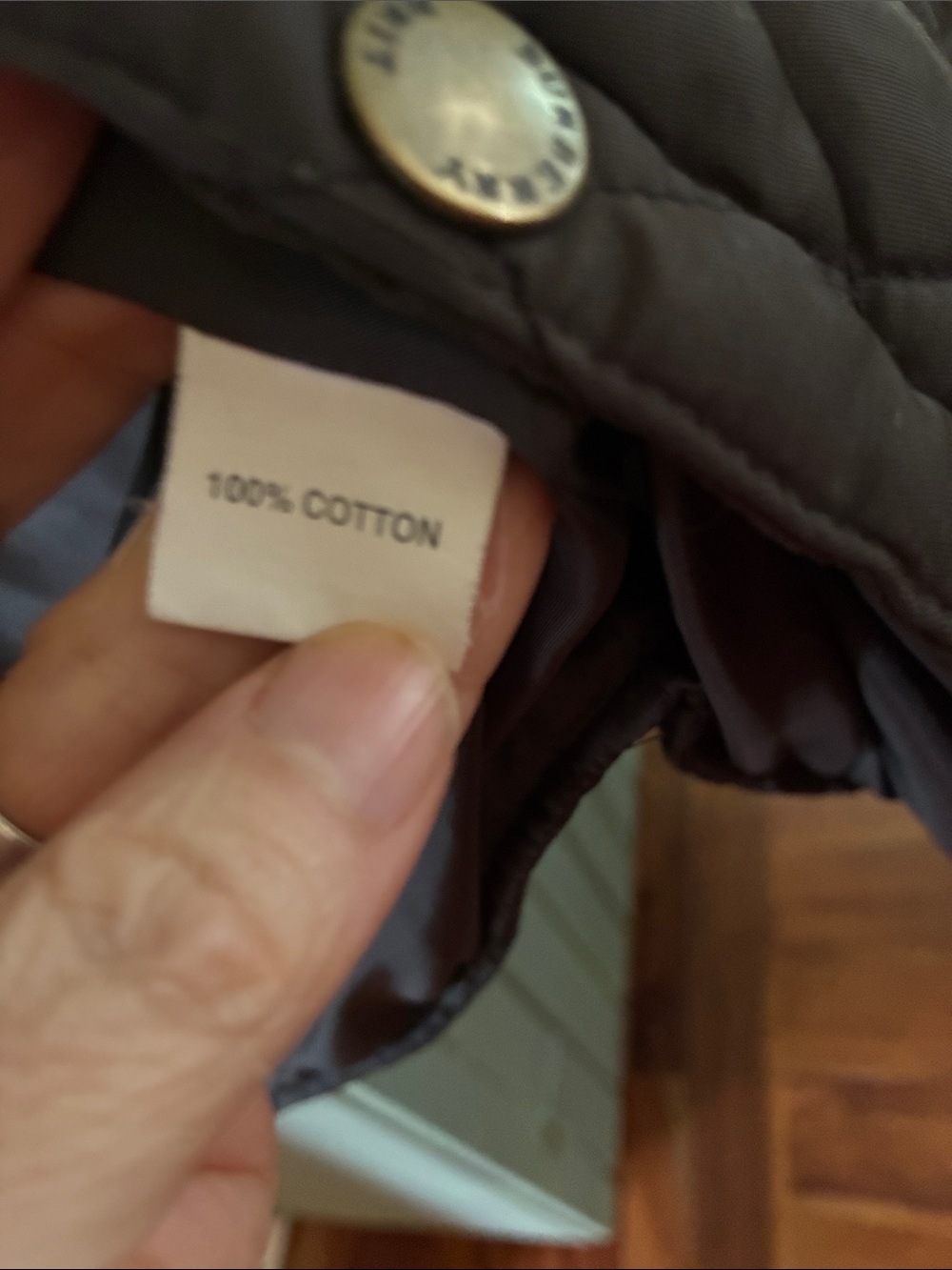 Burberry Quilted Puffer Jacket in Dark Brown - Picture 6 of 10